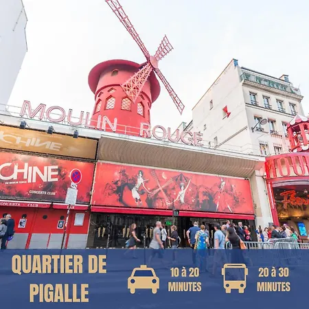 בית אירוח Lit Double Et Salon Avec Canape-lit A 10 Minutes Des Champs Elysees *